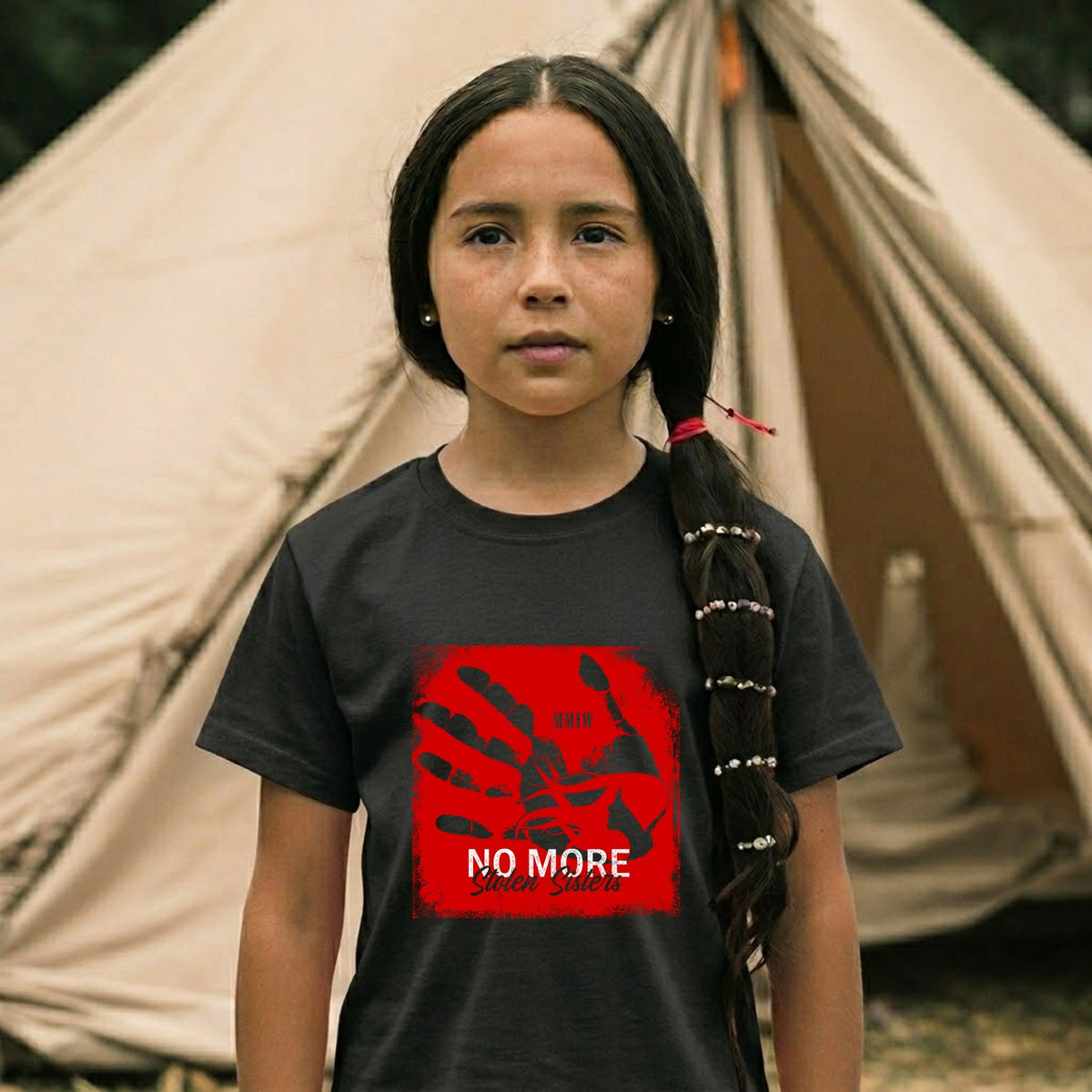 MMIW No More Stolen Sisters Red Hand Unisex T-Shirt/Hoodie/Sweatshirt 140