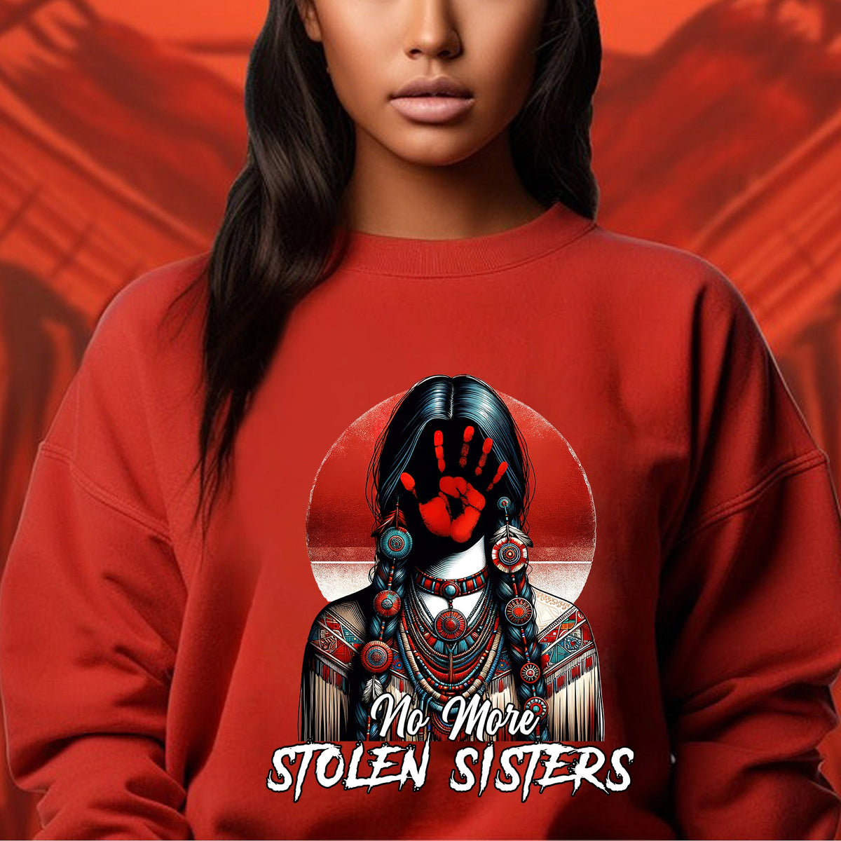 MMIW No More Stolen Sisters No Face Unisex T-Shirt/Hoodie/Sweatshirt