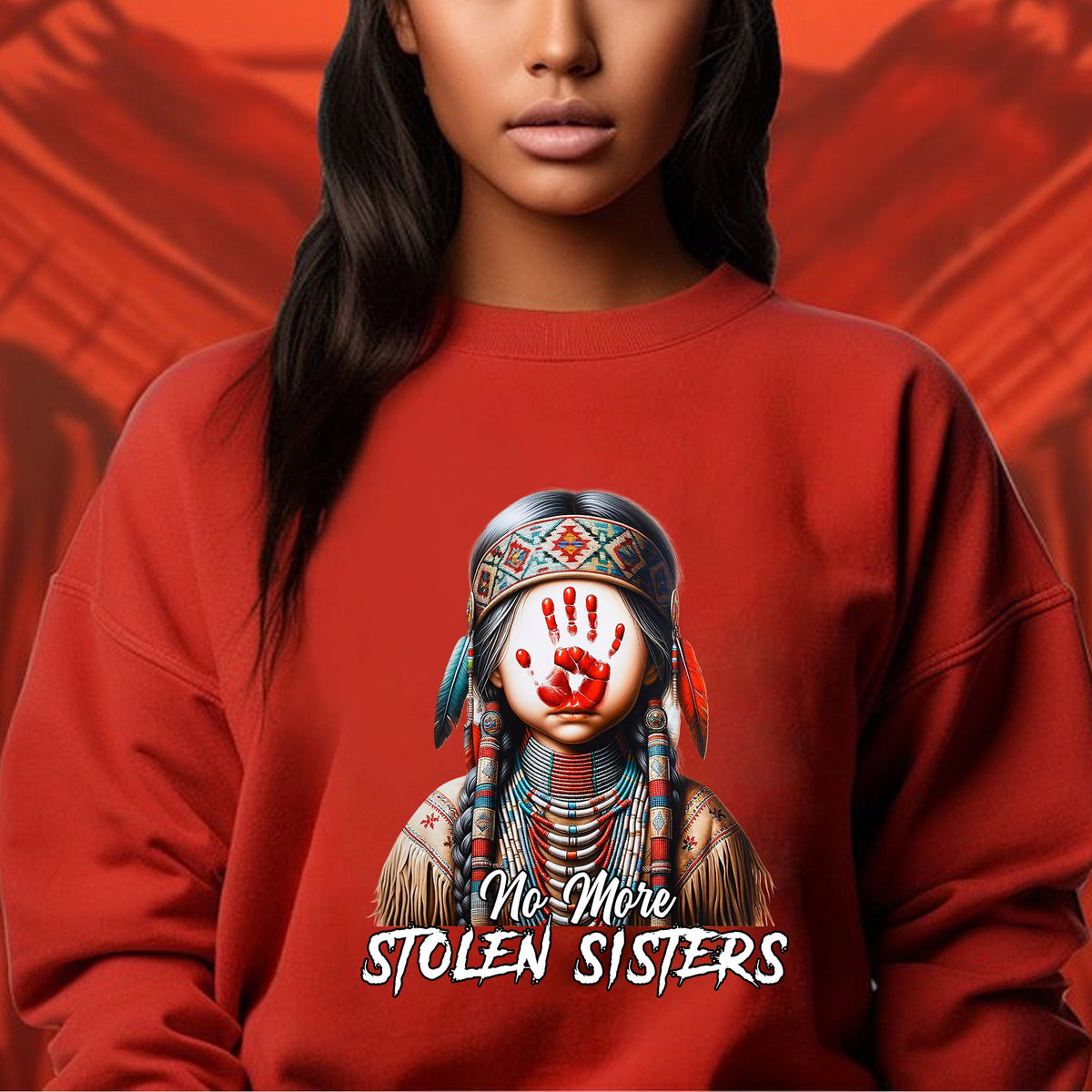MMIW No More Stolen Sisters No Face Unisex T-Shirt/Hoodie/Sweatshirt