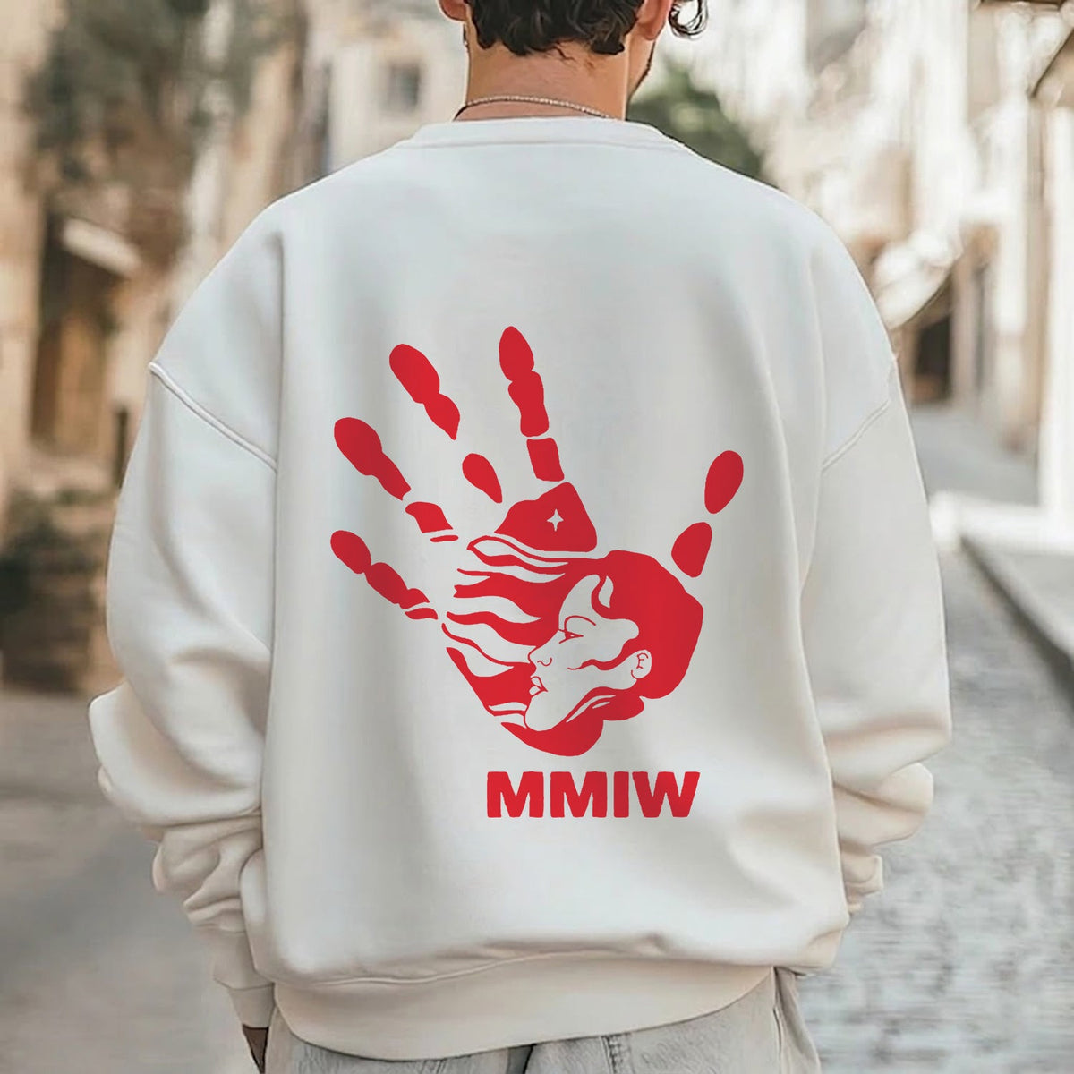 MMIW Indigenous Woman Back T-shirt