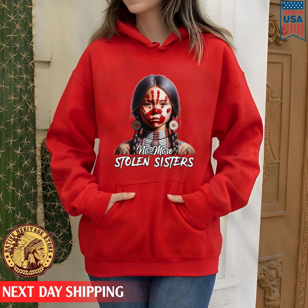 MMIW No More Stolen Sisters No Face Unisex T-Shirt/Hoodie/Sweatshirt
