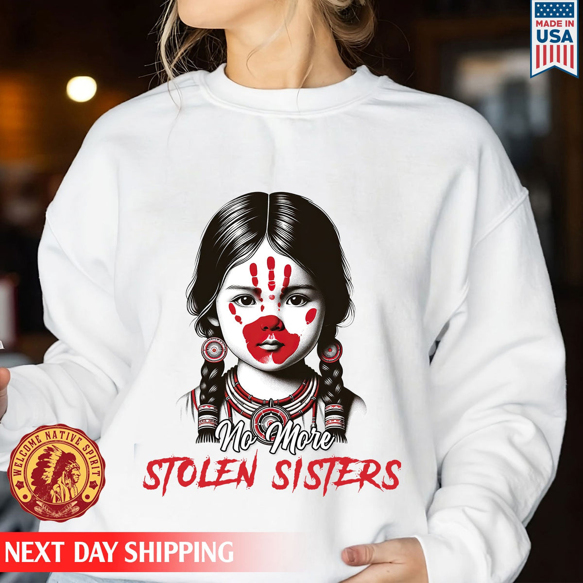 MMIW No More Stolen Sisters No Face Unisex T-Shirt/Hoodie/Sweatshirt