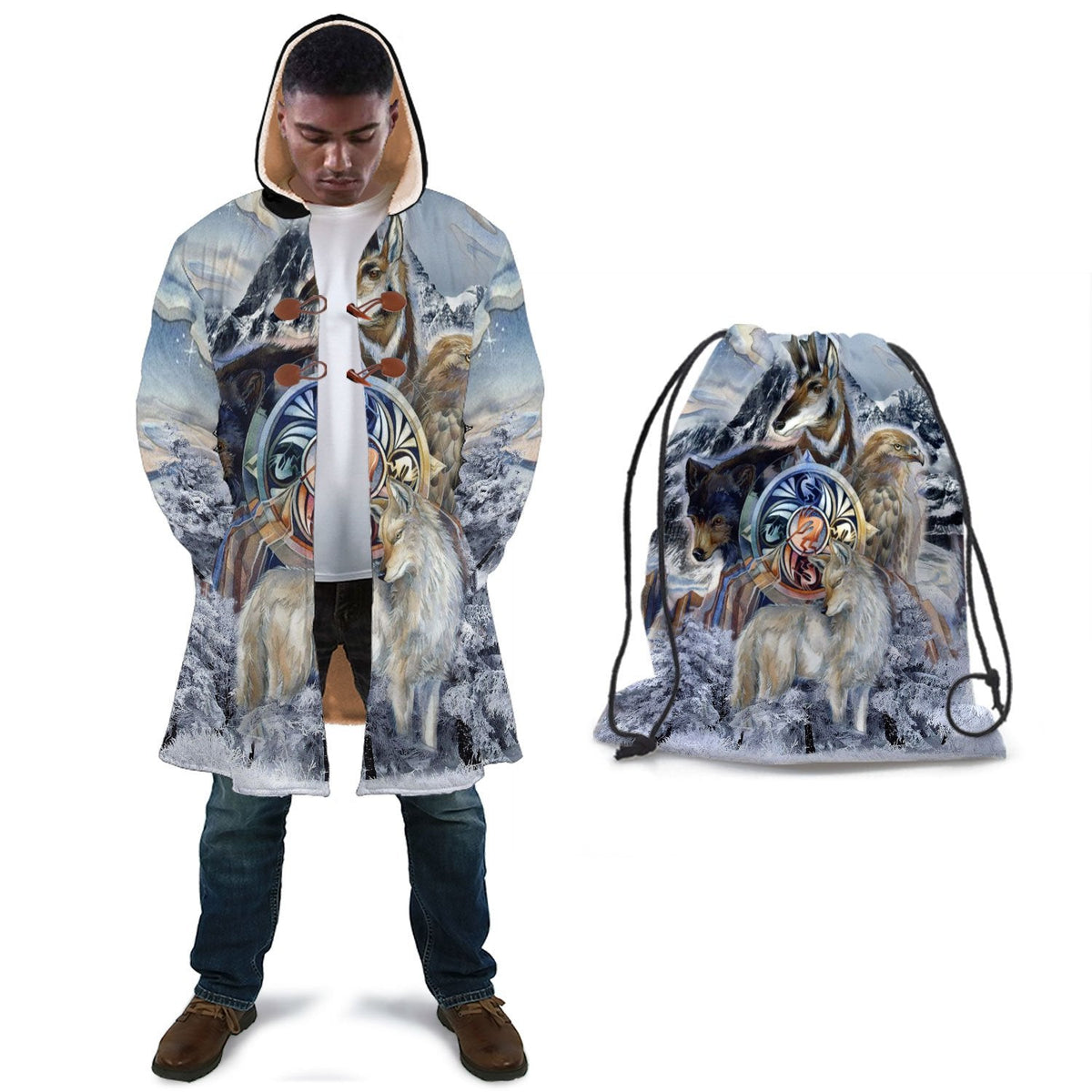 Little Wolf Native Cloak - Native American Pride Shop