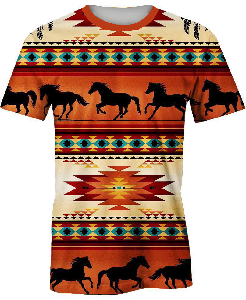 Jackettee Unisex Hoodie Native Pattern size S-5XL Premium Polyester ...