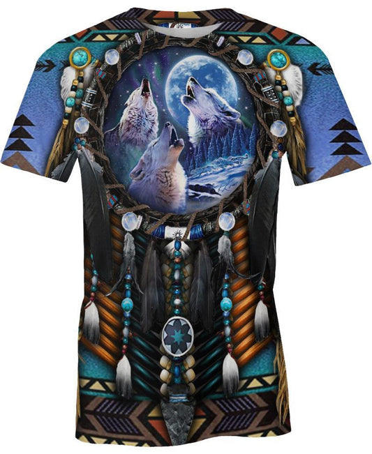 Blue Wolf Dreamcatcher WCS