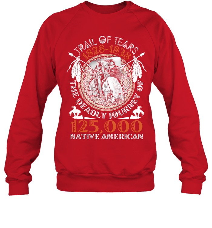 TRAIL OF TEARS 1828-1838 125,000 NATIVE AMERICAN