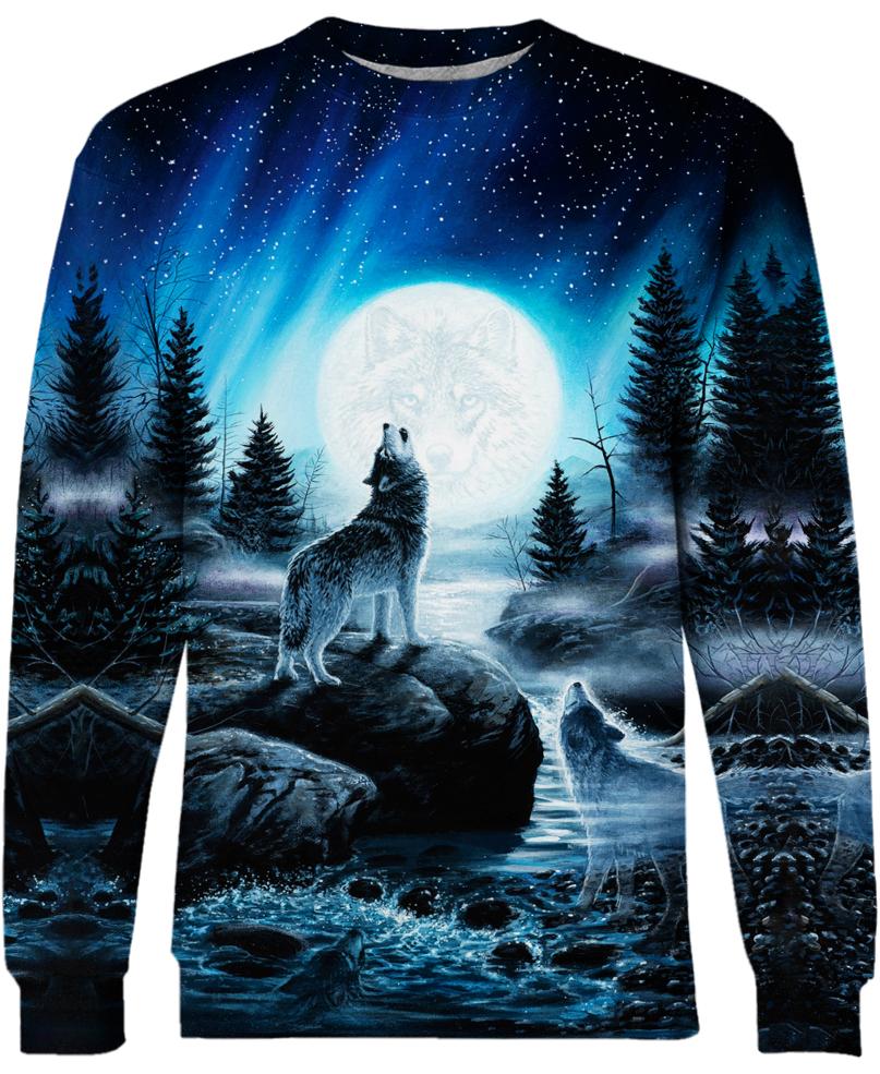 3D Wolf Blue Moon NBD