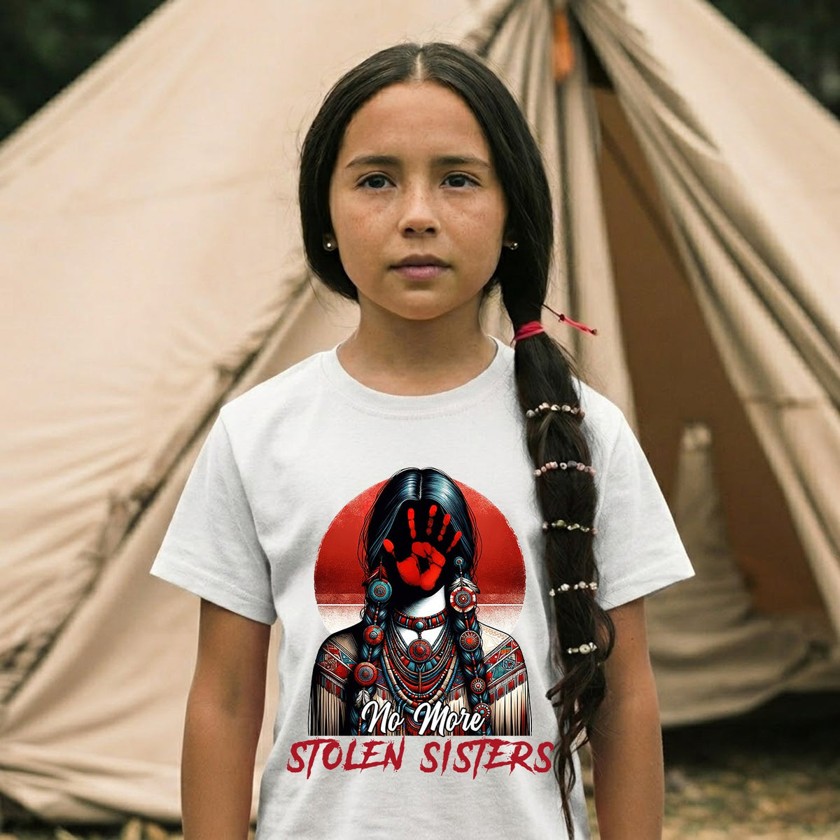 MMIW No More Stolen Sisters No Face Unisex T-Shirt/Hoodie/Sweatshirt