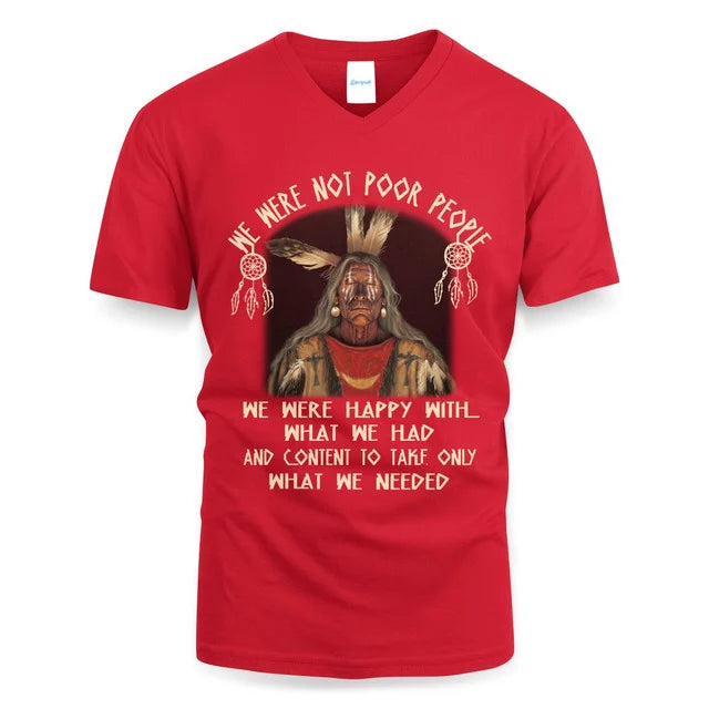 WE WERE NOT POOR PEOLPLE. WE ARE HAPPY WITH WHAT WE HAVE AND THE CONTENT IS JUST WHAT WE NEED