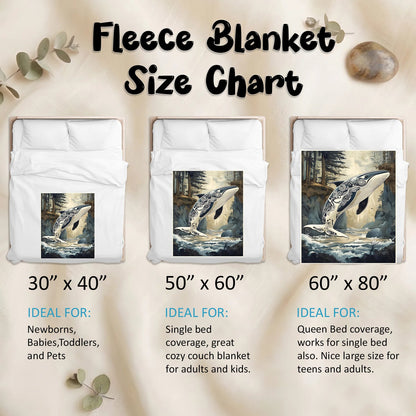 Orca Ocean Legacy Personalized Premium Blanket