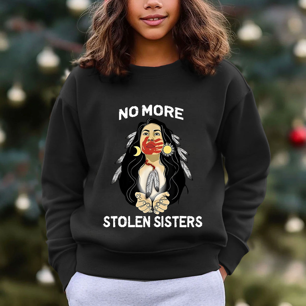 For My Sisters I Wear Red, No More Stolen Sisters Shirts