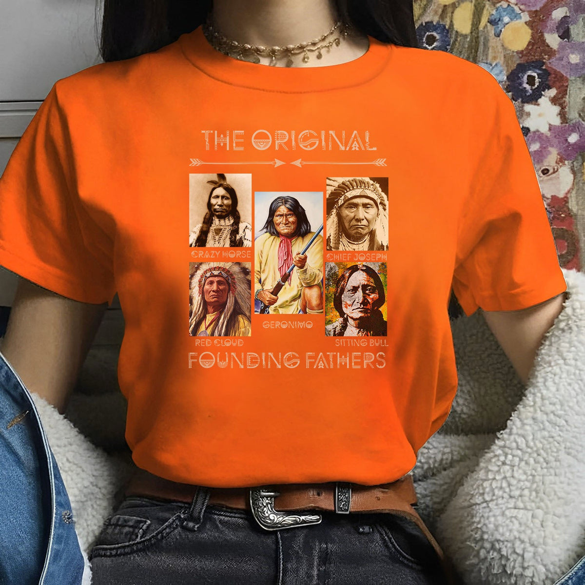 The Original Founding Fathers Shirt For Native American