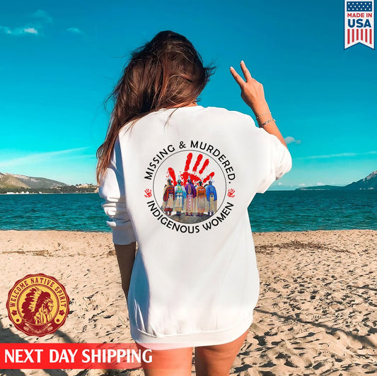 Missing & Mured Indigenous Woman Back T-shirt