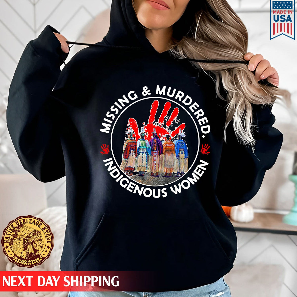 MMIW Red Hand Women Together Unisex T-Shirt/Hoodie/Sweatshirt