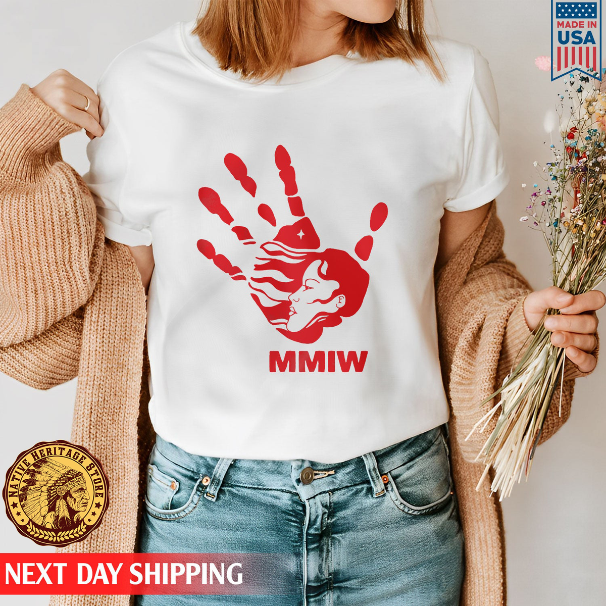 MMIW I Wear Red , No More Stolen Sisters Shirts