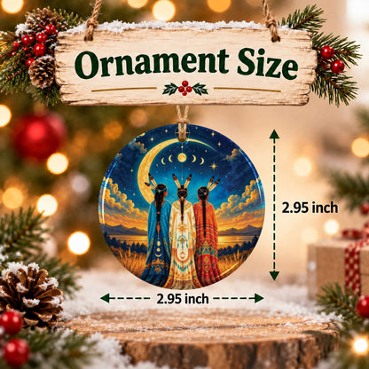 Celestial Ancestors Ceramic Ornament