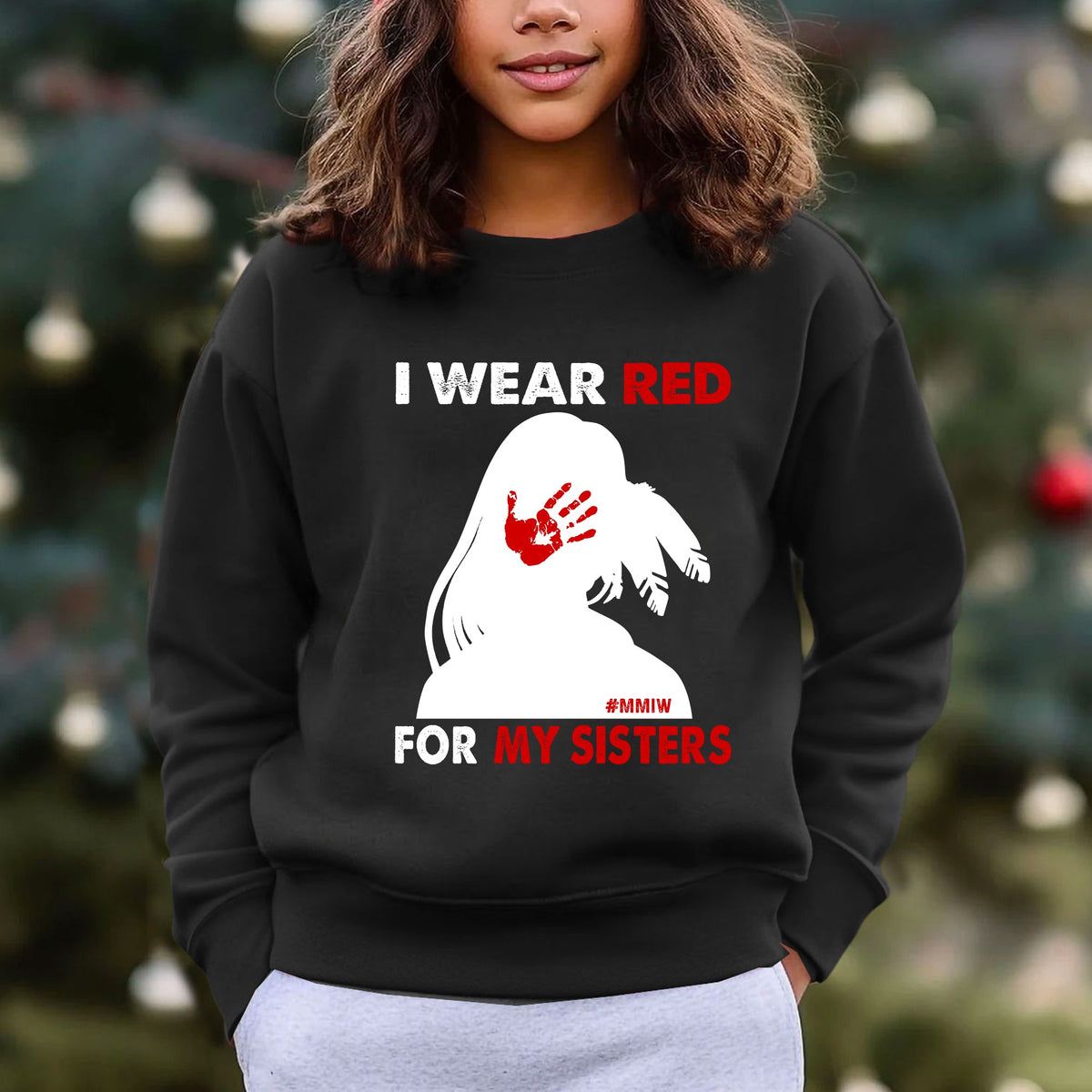 I Wear Red For My Sister, No More Stolen Sisters Shirts