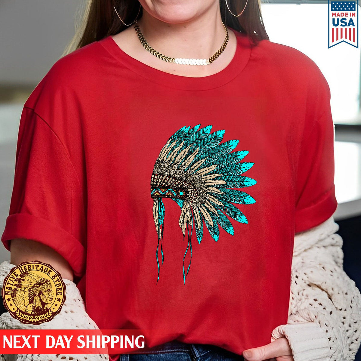 MMIW Awareness - Indigenous Blue Leather Hat Shirt 221