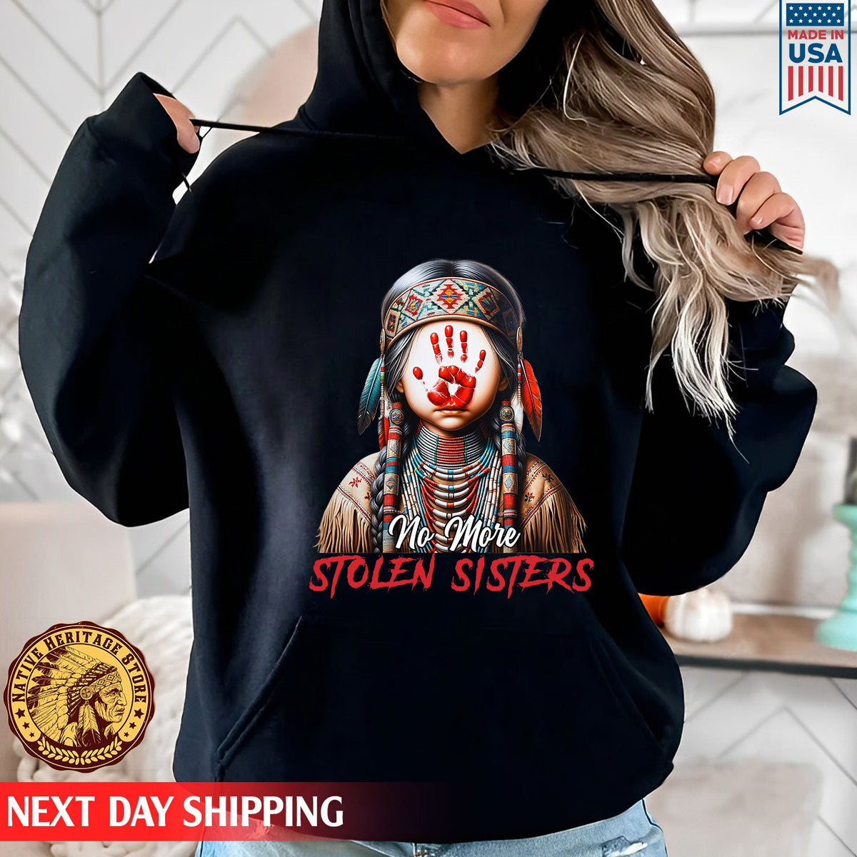 MMIW No More Stolen Sisters No Face Unisex T-Shirt/Hoodie/Sweatshirt