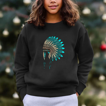 MMIW Awareness - Indigenous Blue Leather Hat Shirt 221