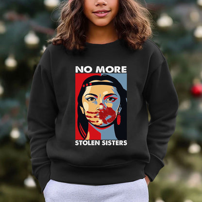 I Wear Red For My Sister Heart, No More Stolen Sisters MMIW Shirts