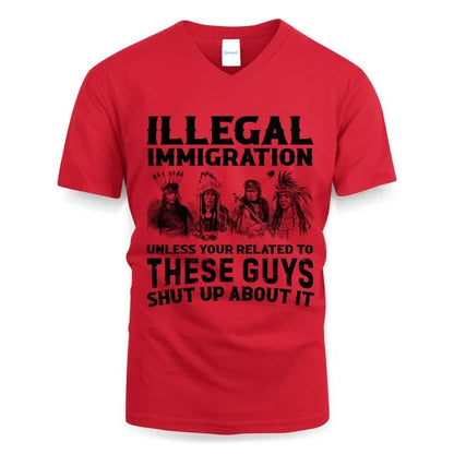ILLEGAL IMMIGRATION UNLESS YOUR RELATED TO THESE GUYS SHUT UP ABOUT IT