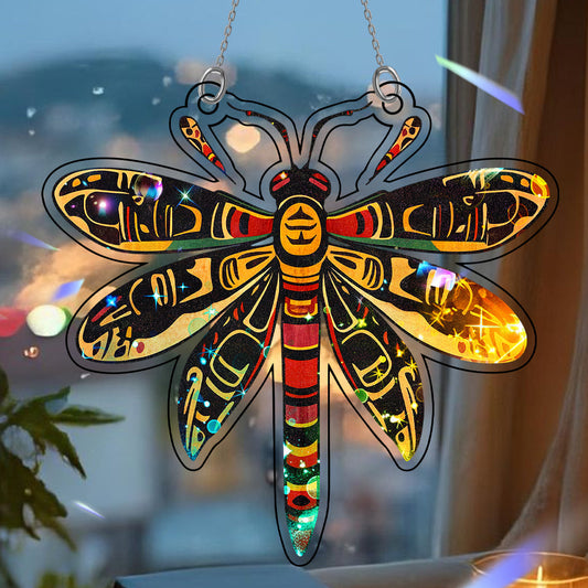 Dragonfly Hologram Ornament