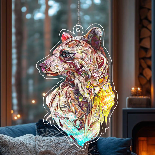 Bear Hologram Ornament - CT52789