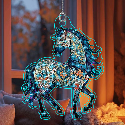 Horse Hologram Ornament - CT52789