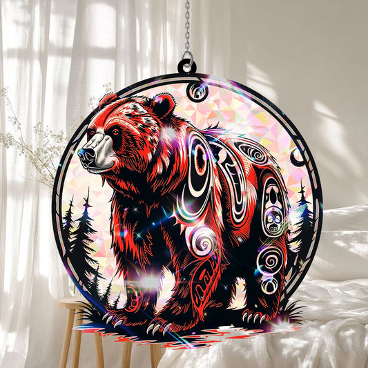Bear Hologram Ornament - CT52789