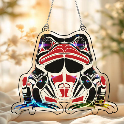 Frog Hologram Ornament - CT52789