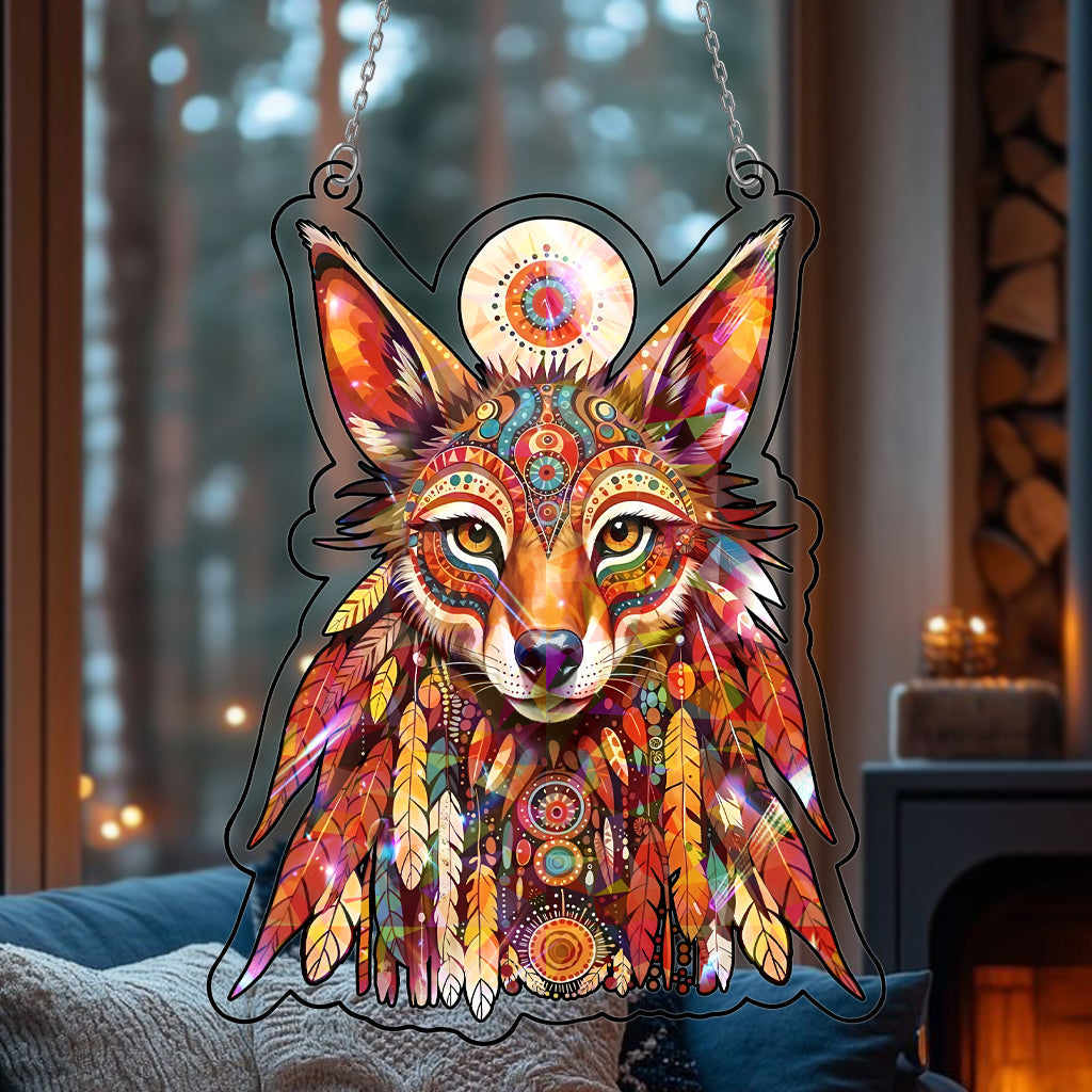 Fox Hologram Ornament - CT52789