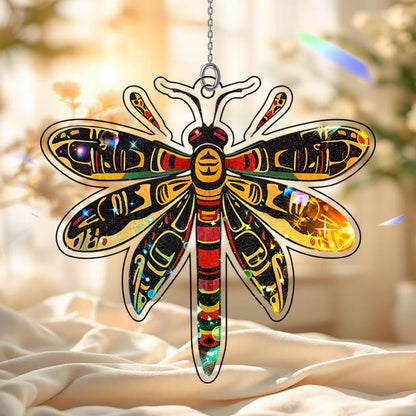 Dragonfly Hologram Ornament - CT52789