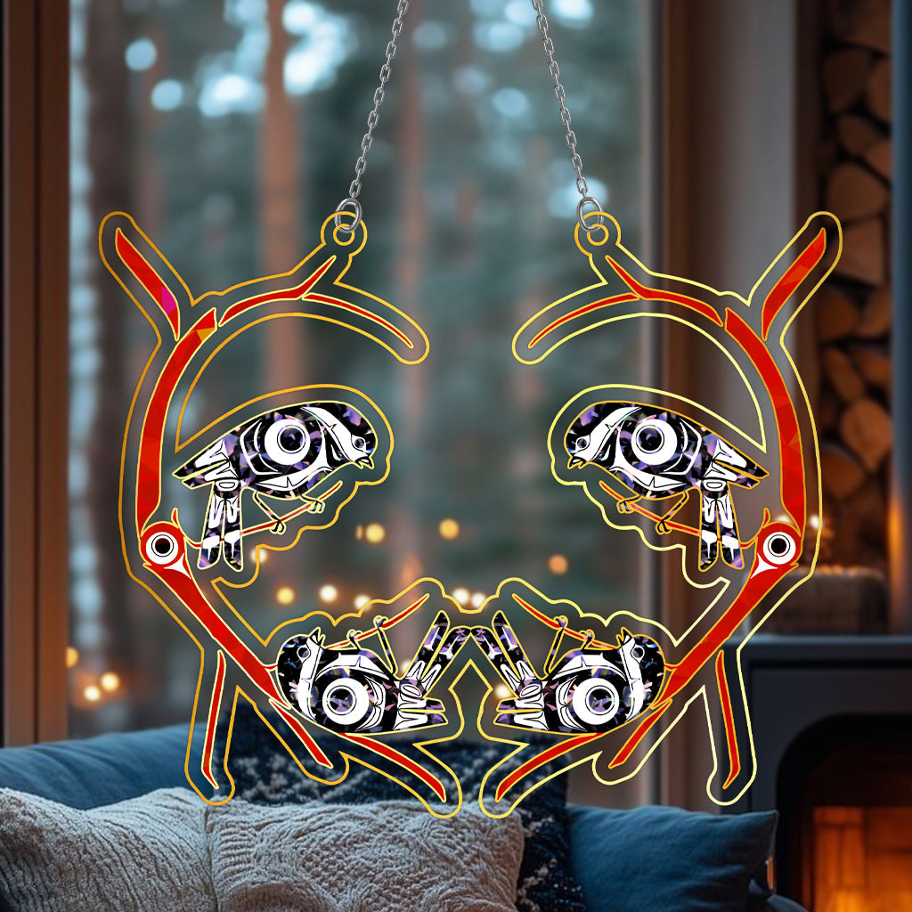 Swallow Hologram Ornament - CT52789