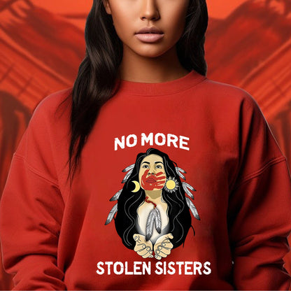 For My Sisters I Wear Red, No More Stolen Sisters Shirts