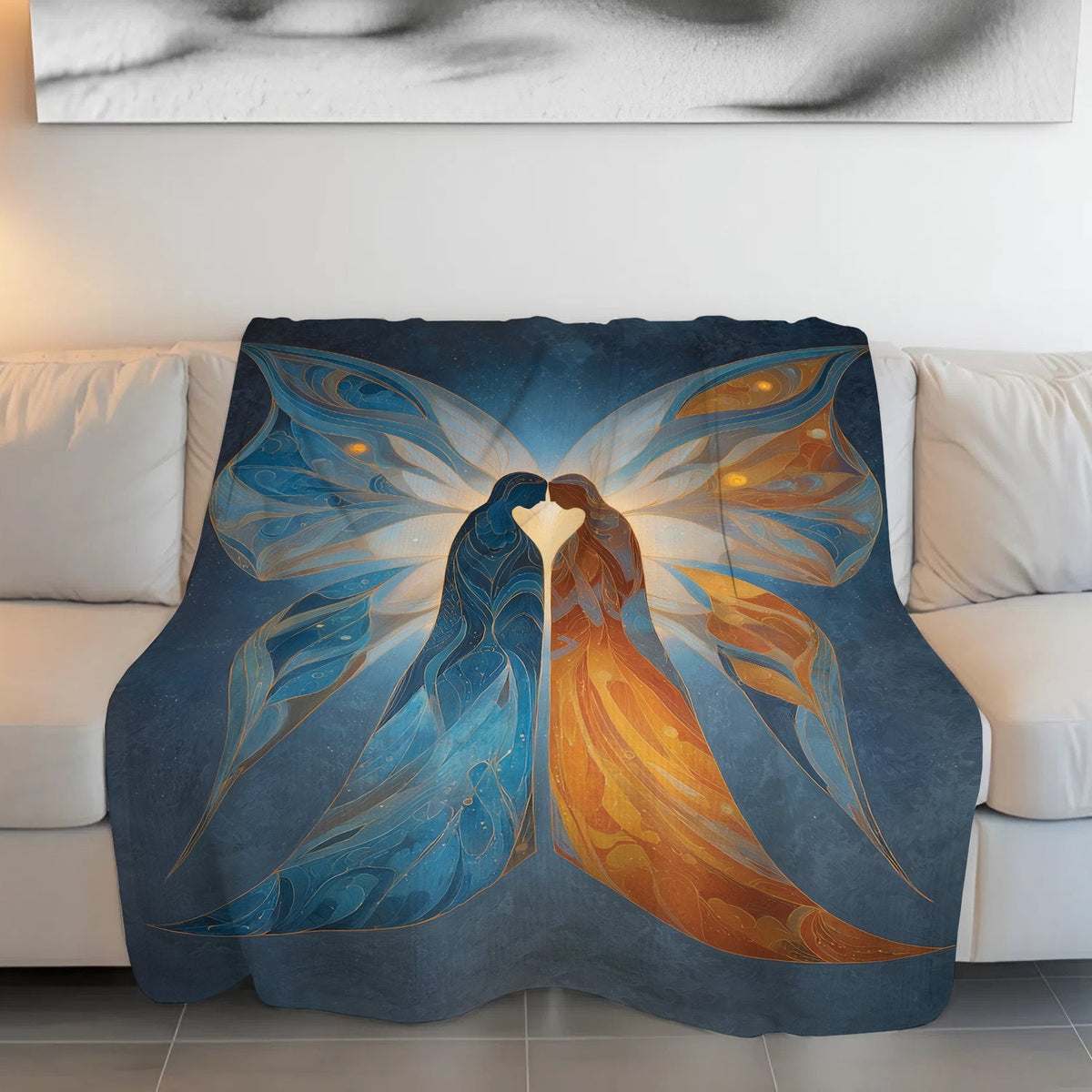 Sacred Feminine Light Personalized Premium Blanket