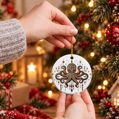 Mystic Octopus Legacy Ceramic Ornament