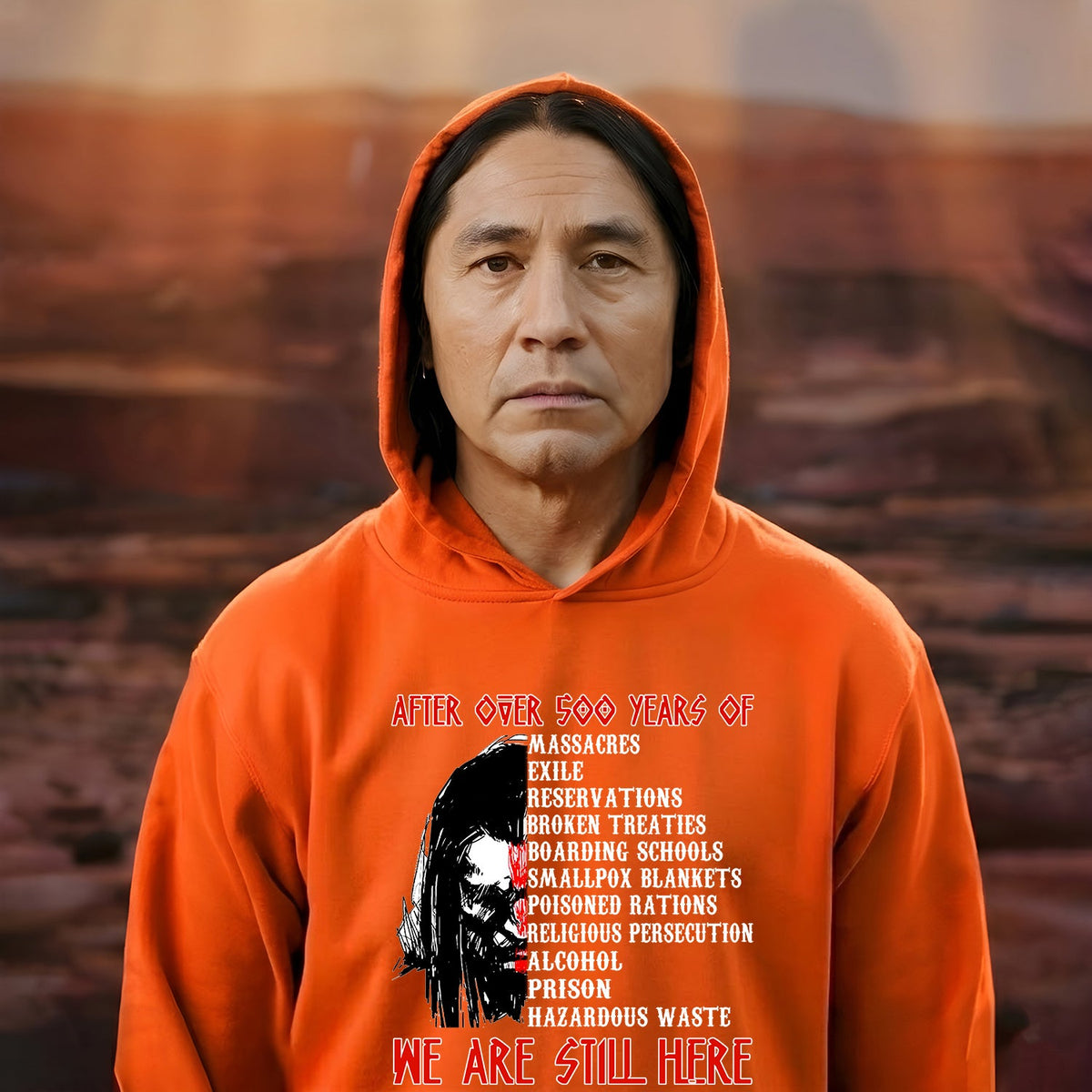 After Over 500 Years We Are Still Here Shirt For Native American