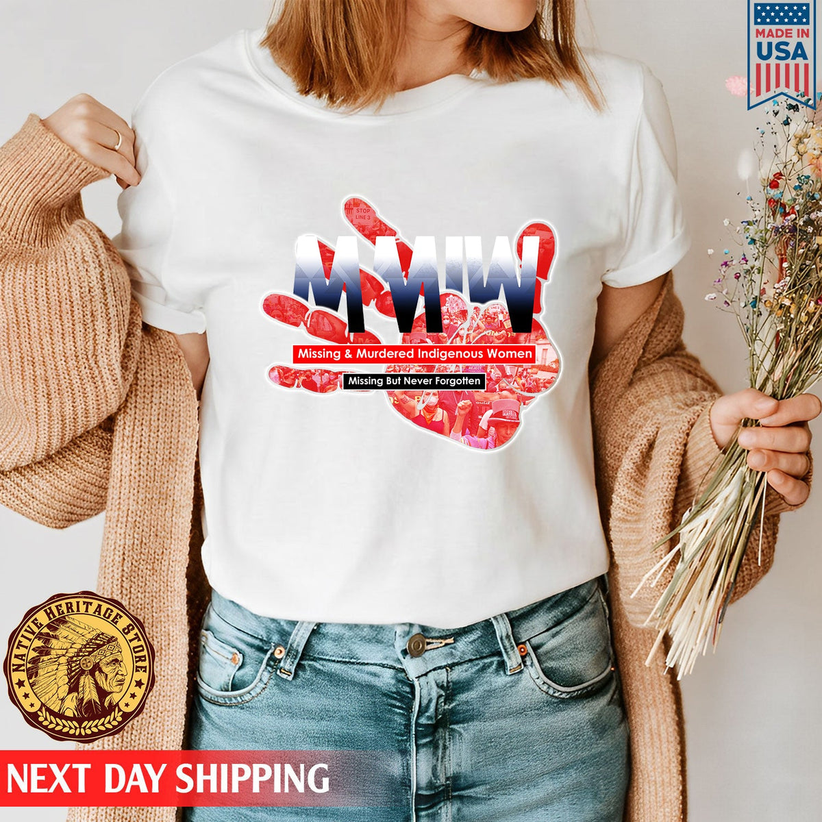 MMIW Missing But Never Forgotten Unisex T-Shirt/Hoodie/Sweatshirt