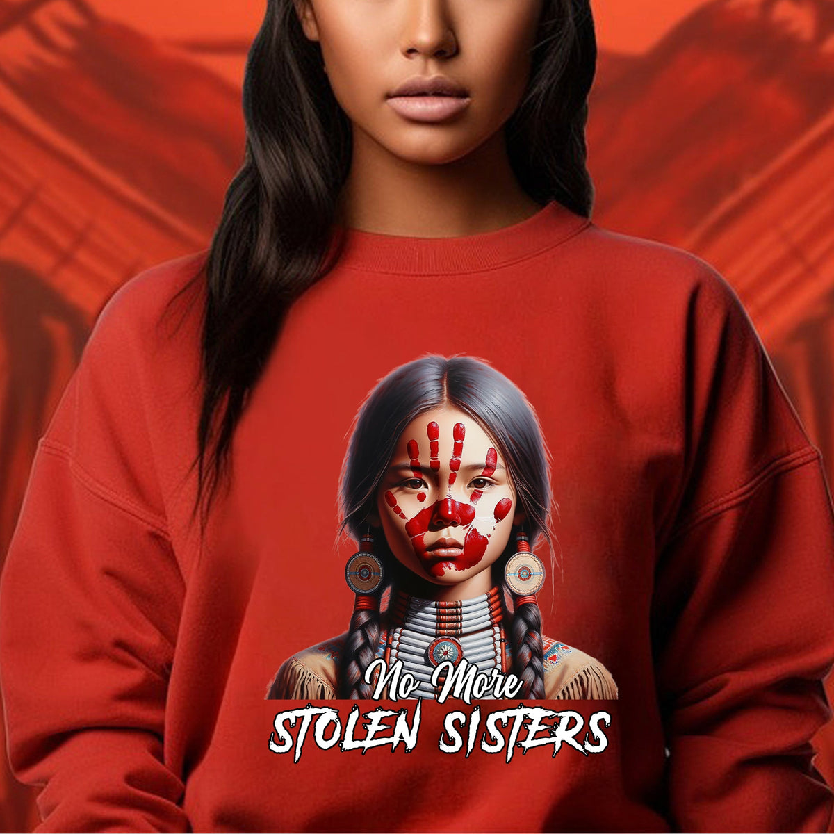 MMIW No More Stolen Sisters No Face Unisex T-Shirt/Hoodie/Sweatshirt