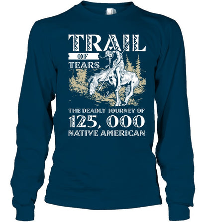 TRAIL OF TEARS THE DEADLY JOURNEY OF 125.000 NATIVE AMERICAN