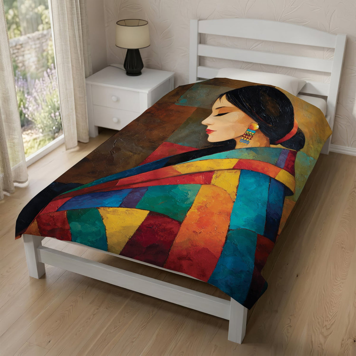 Heritage Woman Spirit Personalized Premium Blanket