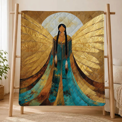 Sacred Winged Woman Personalized Premium Blanket