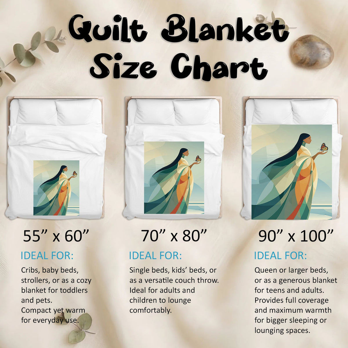 Butterfly Woman Spirit Personalized Premium Blanket