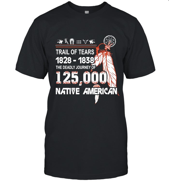 TRAIL OF TEARS 1828-1838 THE DEADLY JOURNEY OF 125,000 NATIVE AMERICAN