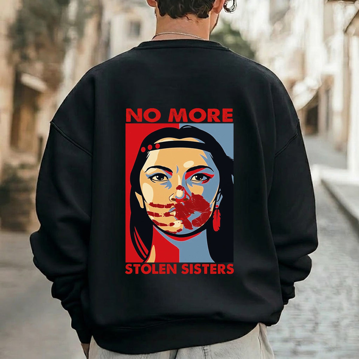 No More Stolen Sister Woman Back T-shirt