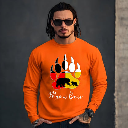 Native American Mama Bear Foot Colors Shirt