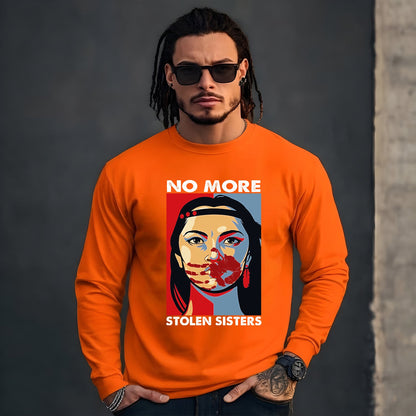 I Wear Red For My Sister Heart, No More Stolen Sisters MMIW Shirts