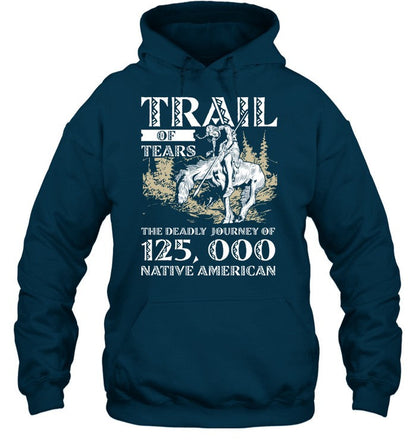 TRAIL OF TEARS THE DEADLY JOURNEY OF 125.000 NATIVE AMERICAN