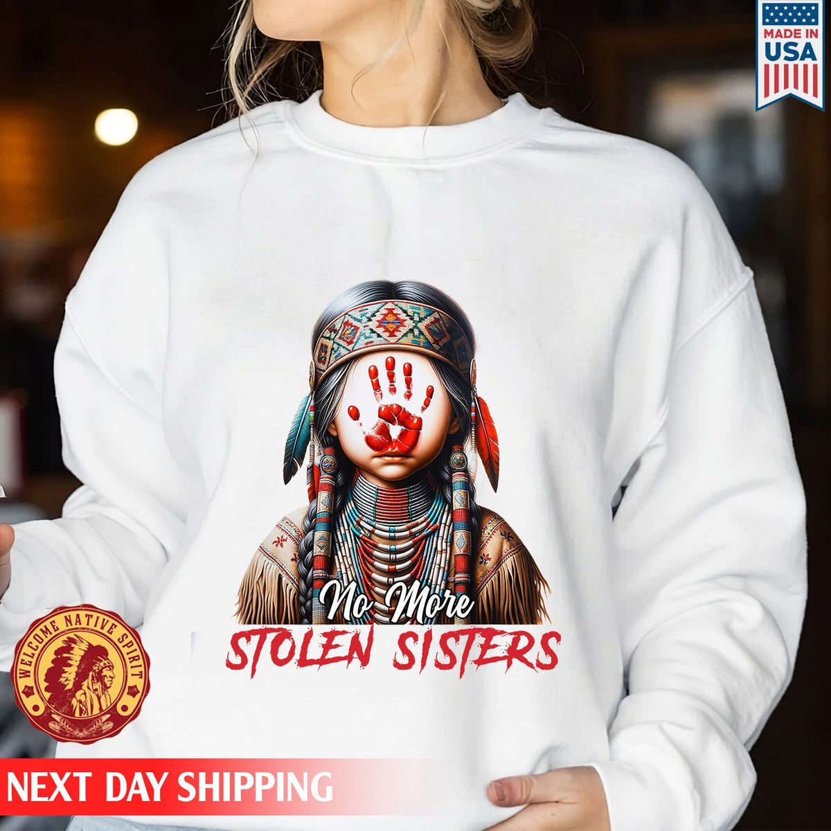 MMIW No More Stolen Sisters No Face Unisex T-Shirt/Hoodie/Sweatshirt